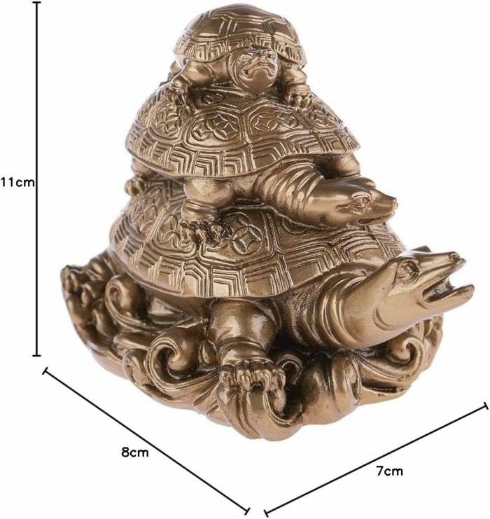 Statuette Tortue Feng Shui – Protection, Longévité & Prospérité – Image 2