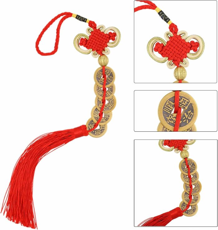 Grenouille d’argent porte-bonheur – Porte-clés Feng Shui (Jin Chan) – Image 5