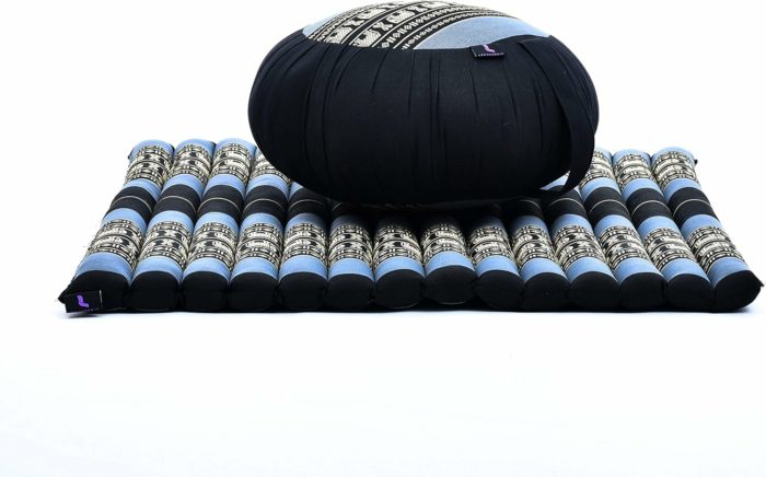 Set de méditation Zafu & Zabuton en kapok - Leewadee