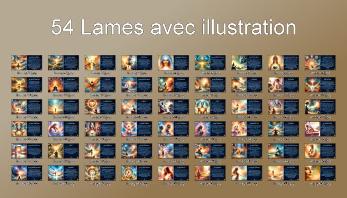 Oracle : Message des Astres – 54 lames – Bruno De Clerck – Image 3