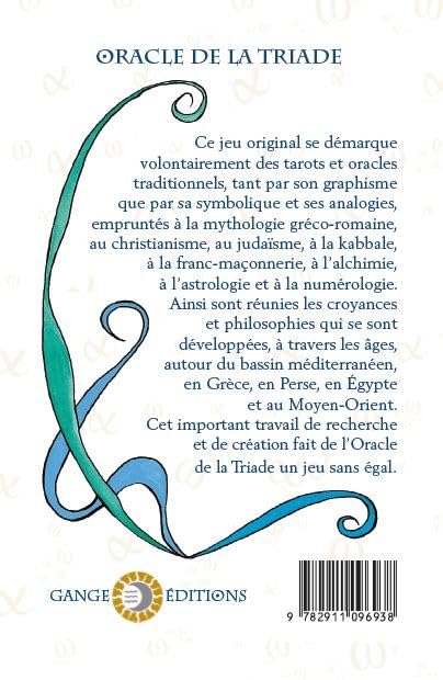 Oracle de la Triade – Jeu de 57 cartes divinatoires — Boutique Anderias