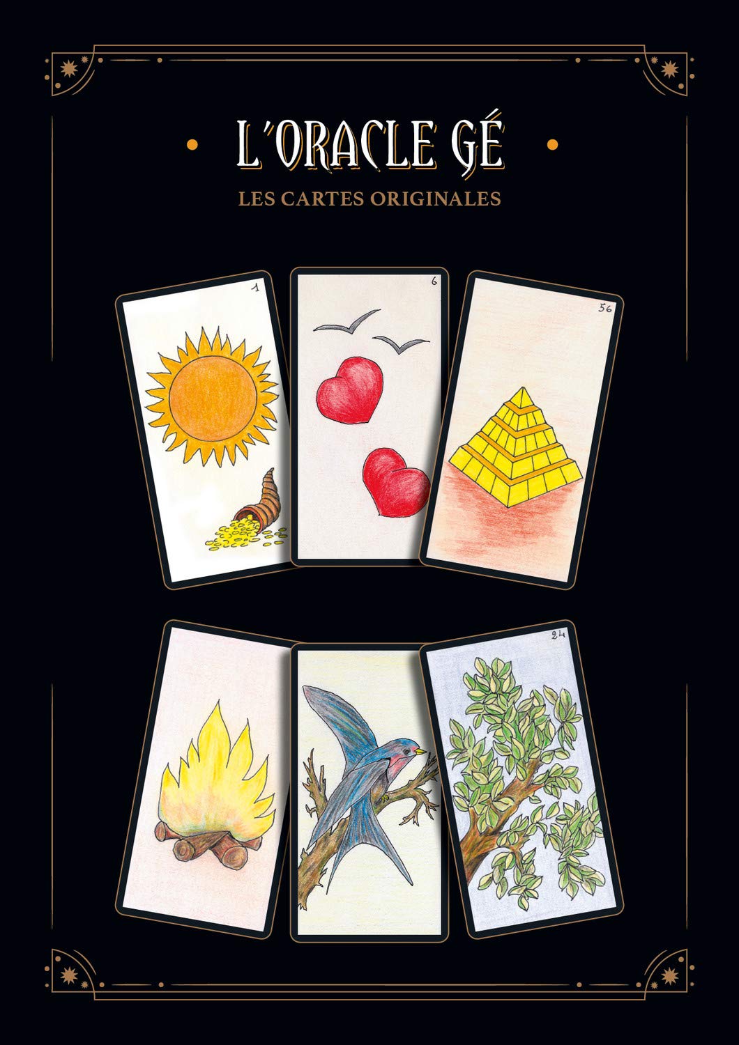 Oracle Gé – 61 lames & notice – Coffret original