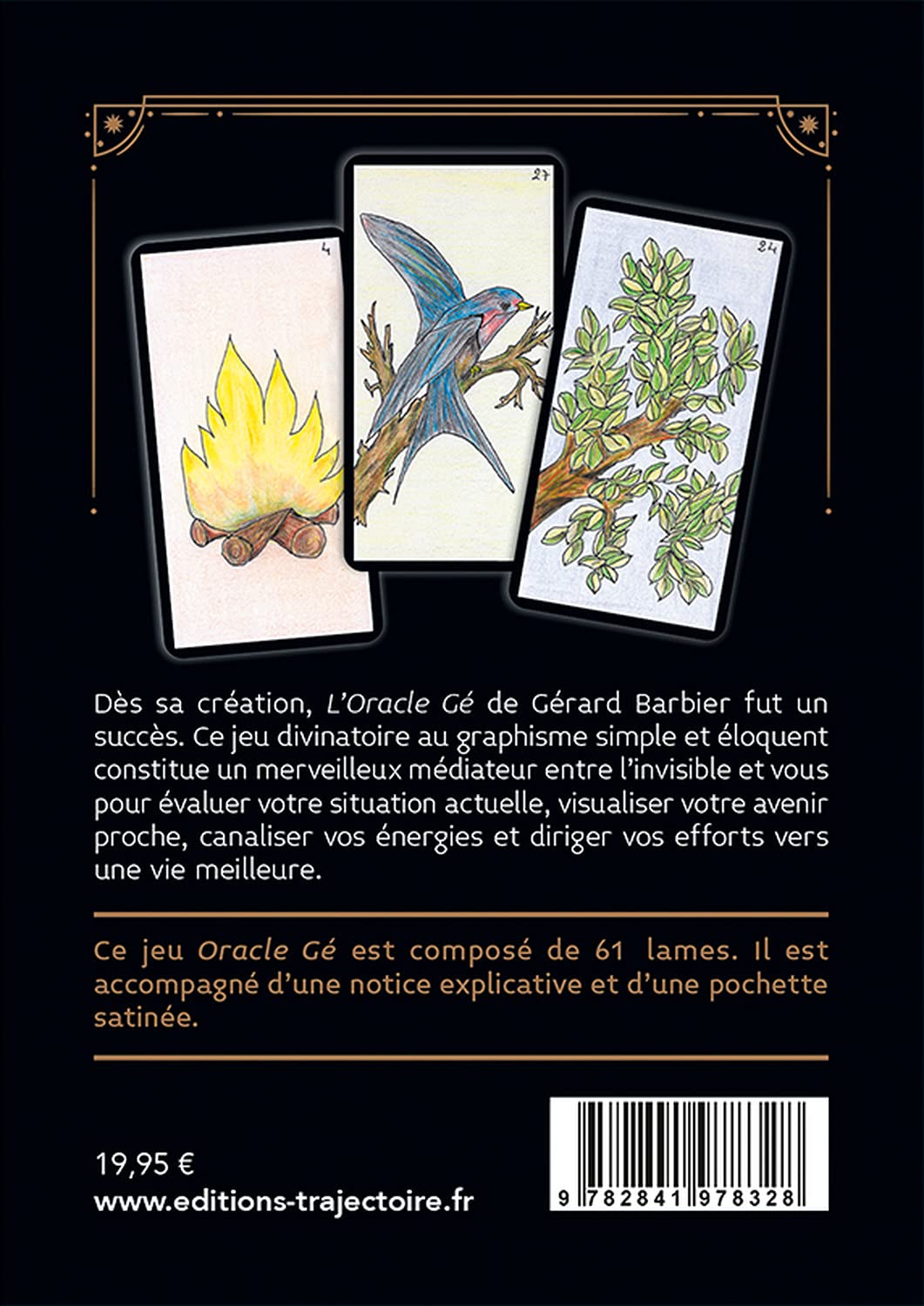 Oracle Gé – 61 lames & notice – Coffret original — Boutique Anderias