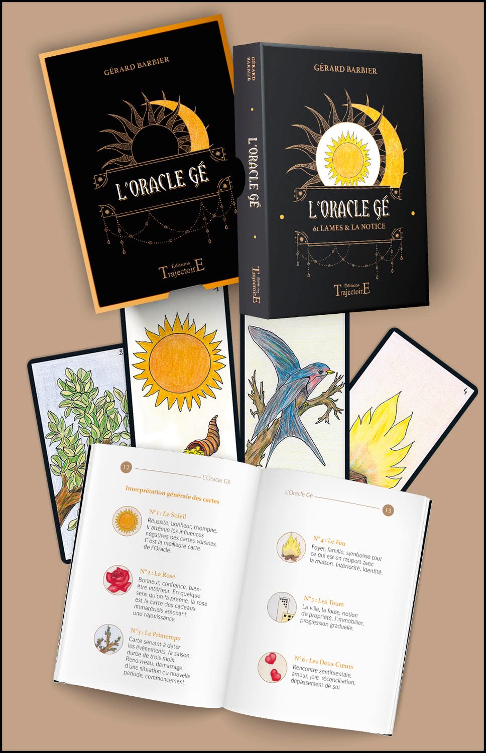 Oracle Gé – 61 lames & notice – Coffret original — Boutique Anderias